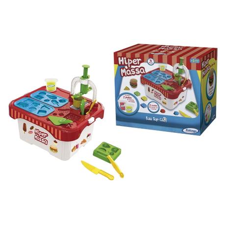 Brinquedo Hiper Massa Baú Top Chef 3909 Xalingo Menor preço em Brinquedo Hiper Massa Baú Top Chef 3909 Xalingo
