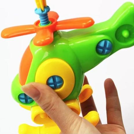 Brinquedo Infantil Didático Monta Desmonta Helicóptero - Ark Toys Menor preço em Brinquedo Infantil Didático Monta Desmonta Helicóptero - Ark Toys