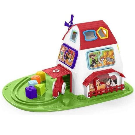 Brinquedo Infantil Fazendinha Colorido Tateti - Calesita Menor preço em Brinquedo Infantil Fazendinha Colorido Tateti - Calesita