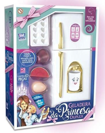 Brinquedo Infantil Geladeira Duplex Da Princesa Zuca Toys Menor preço em Brinquedo Infantil Geladeira Duplex Da Princesa Zuca Toys