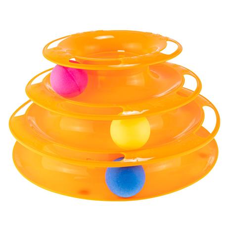 Brinquedo Interativo P/ Gatos Torre De Bolinhas - Western Menor preço em Brinquedo Interativo P/ Gatos Torre De Bolinhas - Western