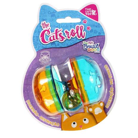 Brinquedo Interativo Para Petiscos The Cats Roll - The pets brasil Menor preço em Brinquedo Interativo Para Petiscos The Cats Roll - The pets brasil