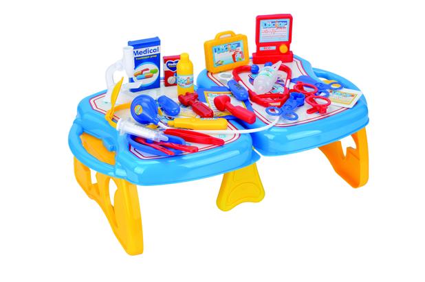 Brinquedo Kit Maleta médica Grande Azul KDR400A - Fenix Menor preço em Brinquedo Kit Maleta médica Grande Azul KDR400A - Fenix