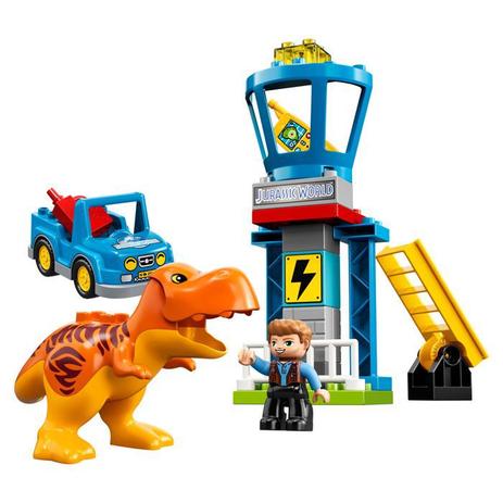 Brinquedo Lego Duplo Jurassic World Torre Do T-rex - 10880 Menor preço em Brinquedo Lego Duplo Jurassic World Torre Do T-rex - 10880