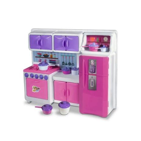 Brinquedo mini cozinha infantil completa cristal com acessorios divertidos - Lua de Cristal Menor preço em Brinquedo mini cozinha infantil completa cristal com acessorios divertidos - Lua de Cristal