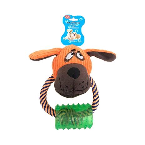 Brinquedo Mordedor Pelúcia Dog Para Cães - Verde - Pet lider brasil Menor preço em Brinquedo Mordedor Pelúcia Dog Para Cães - Verde - Pet lider brasil