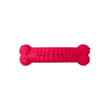 Brinquedo Osso Plaque Ataque Borracha com Cravo Furacão Pet Nº2 M - Vermelho Menor preço em Brinquedo Osso Plaque Ataque Borracha com Cravo Furacão Pet Nº2 M - Vermelho