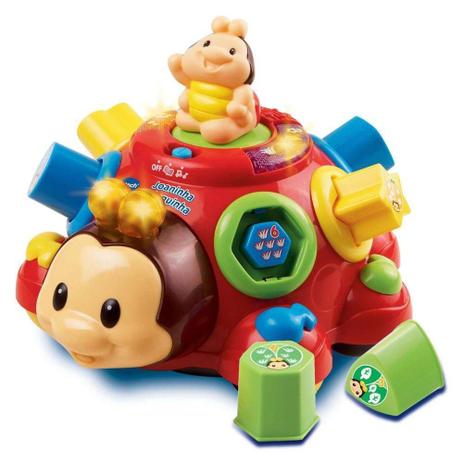 Brinquedo Para Bebe Joaninha Maluquinha Com Luz E Som Vtech Yes Toys No Magalu Magazine Luiza