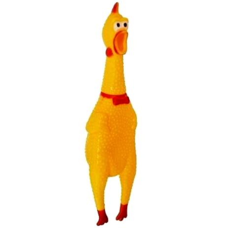 Galinha de borracha para cachorro Clearance