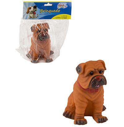 Brinquedo para cachorro modelo buldogue com som - Western Pet Menor preço em Brinquedo para cachorro modelo buldogue com som - Western Pet