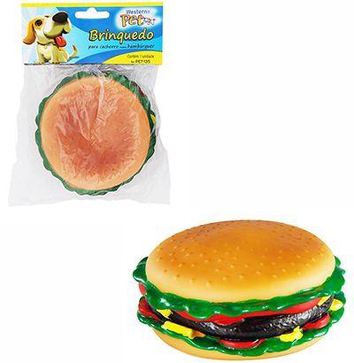 Brinquedo para cachorro modelo hambúrguer 13 cm de ø - Western pet Menor preço em Brinquedo para cachorro modelo hambúrguer 13 cm de ø - Western pet