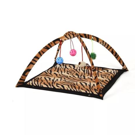 Brinquedo para gato: Tenda com bolinhas, pêndulos e brinquedos para Gato Chalesco Menor preço em Brinquedo para gato: Tenda com bolinhas, pêndulos e brinquedos para Gato Chalesco