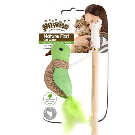 Brinquedo para Gato Varinha Passarinho CATNIP Pawise Menor preço em Brinquedo para Gato Varinha Passarinho CATNIP Pawise
