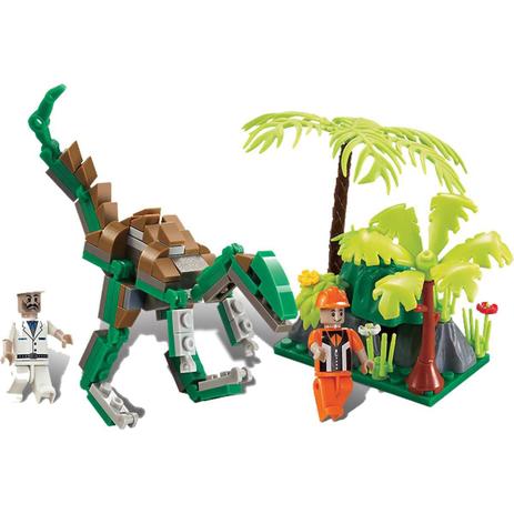 Brinquedo para Montar Dino Expedicao Raptor 126PECAS - Xalingo Menor preço em Brinquedo para Montar Dino Expedicao Raptor 126PECAS - Xalingo