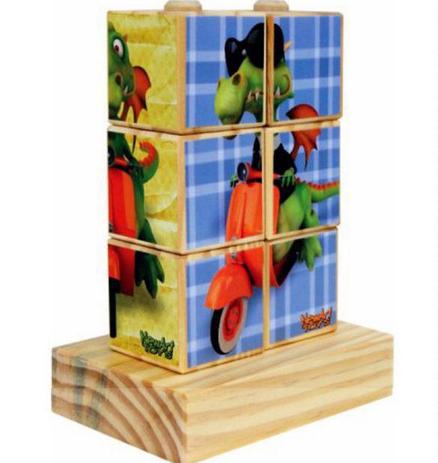 Brinquedo Pedagógico Quebra Cabeça Cubos de Encaixe Figuras de Dragão - Newart é ruim? Brinquedo Pedagógico Quebra Cabeça Cubos de Encaixe Figuras de Dragão - Newart é boa?