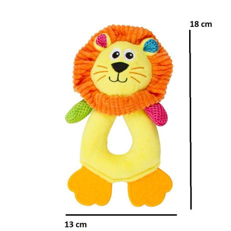 Brinquedo Pelúcia Leão c/ Apito Ganhe BRINDE Pawise Menor preço em Brinquedo Pelúcia Leão c/ Apito Ganhe BRINDE Pawise