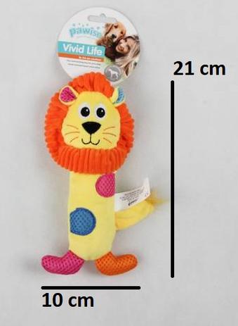 Brinquedo Pelúcia Leão Stick Ganhe 2 Lacinhos Pawise Menor preço em Brinquedo Pelúcia Leão Stick Ganhe 2 Lacinhos Pawise