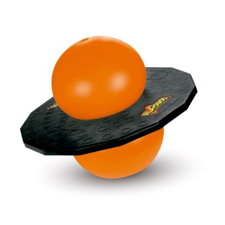 Brinquedo Pogbol Bola De Pular Preto e Laranja - Estrela Menor preço em Brinquedo Pogbol Bola De Pular Preto e Laranja - Estrela