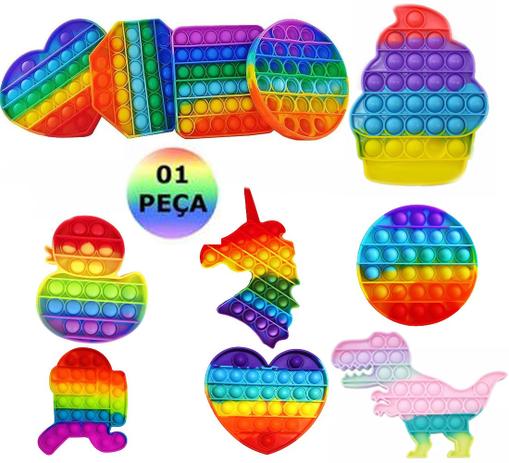 Brinquedo Pop It Fidget Colorida Antistress Estourar Bolhas SORTIDO Tie Dye - LXSHOP é ruim? Brinquedo Pop It Fidget Colorida Antistress Estourar Bolhas SORTIDO Tie Dye - LXSHOP é boa?