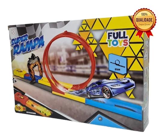 Brinquedo Presente Menino Pista Com Carrinho Tipo Hotwheels - FullToys é boa?