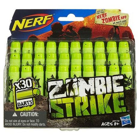 Brinquedo Refil Nerf Zombie 30 Dardos Hasbro - A4570 Menor preço em Brinquedo Refil Nerf Zombie 30 Dardos Hasbro - A4570