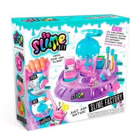 Brinquedo Super Fabrica de Slimes com Acessórios Fun Menor preço em Brinquedo Super Fabrica de Slimes com Acessórios Fun