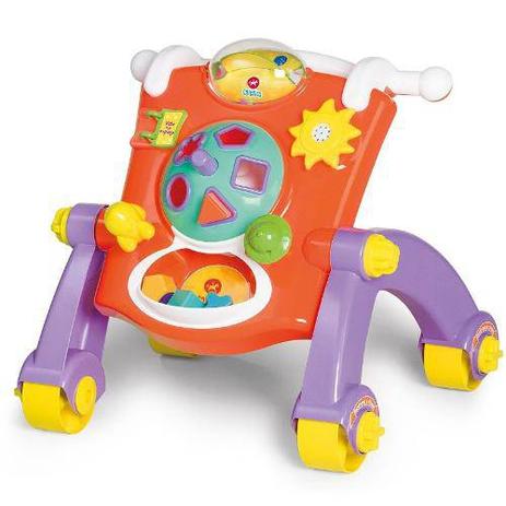 Brinquedos Didaticos 3 Em 1 Andador/Mesa/Painel Calesita Menor preço em Brinquedos Didaticos 3 Em 1 Andador/Mesa/Painel Calesita