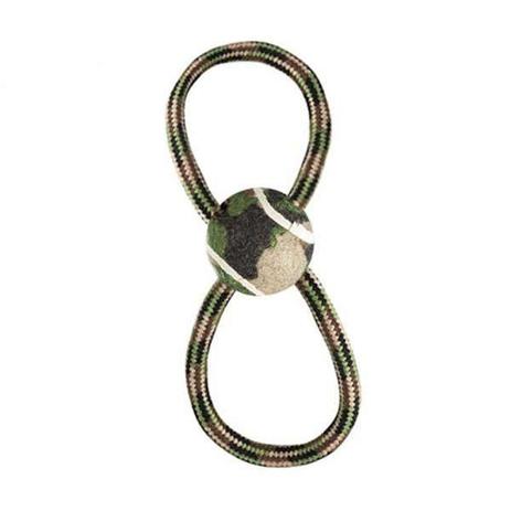Brinquedos Para Cachorro Bola Tênis Com Corda 8 Militar - Jambo Menor preço em Brinquedos Para Cachorro Bola Tênis Com Corda 8 Militar - Jambo