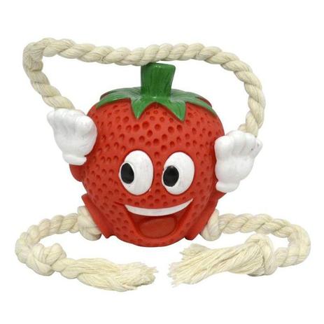 Brinquedos Para Cachorro Morango Com Corda - São pet é ruim? Brinquedos Para Cachorro Morango Com Corda - São pet é boa?
