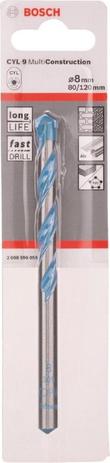 Broca Para Concreto Multi Construction 8Mm Bosch Menor preço em Broca Para Concreto Multi Construction 8Mm Bosch