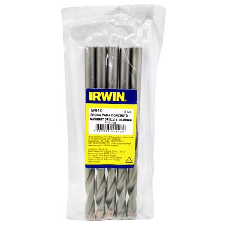 Broca Widea Concreto 10.0mmx150mm Irwin Kit c/05 Menor preço em Broca Widea Concreto 10.0mmx150mm Irwin Kit c/05