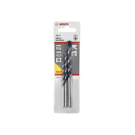 Broca Widia para Concreto 6 à 8mm 2608588164 BOSCH Menor preço em Broca Widia para Concreto 6 à 8mm 2608588164 BOSCH