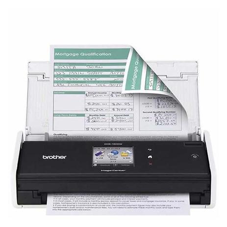 Brother Scanner Mesa Duplex ADS-1500W 18PPM Wirelles Menor preço em Brother Scanner Mesa Duplex ADS-1500W 18PPM Wirelles