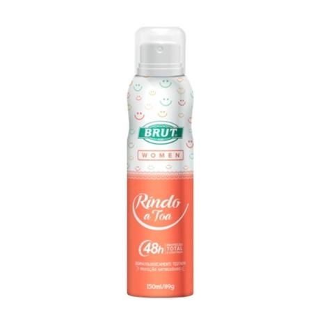 Brut Rindo A Toa Desodorante Aerosol 48h Woman 150ml Menor preço em Brut Rindo A Toa Desodorante Aerosol 48h Woman 150ml