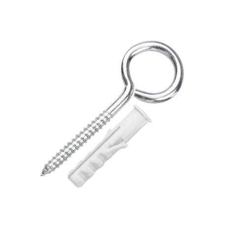 Bucha de Fixação em Nylon 10mm com Pitão com 2 Peças Cinza - Metropac Menor preço em Bucha de Fixação em Nylon 10mm com Pitão com 2 Peças Cinza - Metropac