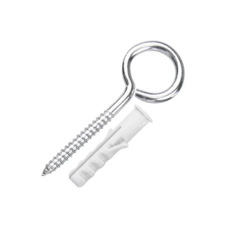 Bucha de Fixação em Nylon 5mm com Pitão com 15 Peças Cinza - Metropac Menor preço em Bucha de Fixação em Nylon 5mm com Pitão com 15 Peças Cinza - Metropac