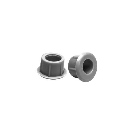 Bucha para suporte prateleira 6x8 com 10 unidades cinza - Star plast Menor preço em Bucha para suporte prateleira 6x8 com 10 unidades cinza - Star plast