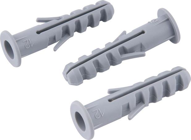 Bucha plástica 8x40mm com anel com 10 peças - Vonder Menor preço em Bucha plástica 8x40mm com anel com 10 peças - Vonder