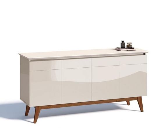 Buffet Imcal Classic Retro com 4 Portas Off White Menor preço em Buffet Imcal Classic Retro com 4 Portas Off White