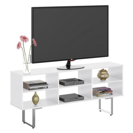 Buffet Pratic Classic com Pés Cromado 140 cm Branco - Plata moveis é boa?