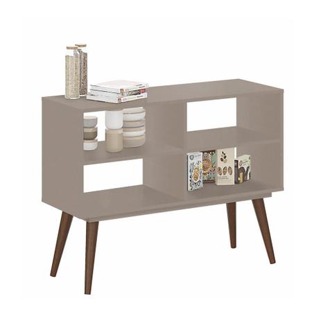 Buffet Pratic Classic com Pés Retro 120 cm Suede - Plata moveis é boa?