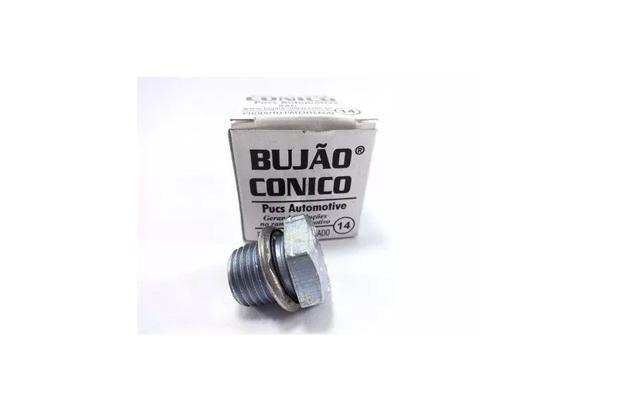 Bujão Cônico Do Carter Para Gm Fiat Ford Vw 14mm - Brokits Menor preço em Bujão Cônico Do Carter Para Gm Fiat Ford Vw 14mm - Brokits