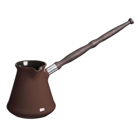 Bule Em Cerâmica Café Turco Ibrik Tropeiro Chocolate 0.5L Ceraflame Menor preço em Bule Em Cerâmica Café Turco Ibrik Tropeiro Chocolate 0.5L Ceraflame