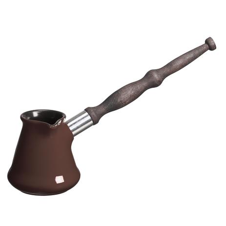 Bule Ibrik Em Cerâmica Café Turco Tropeiro 0.15L Chocolate Ceraflame Menor preço em Bule Ibrik Em Cerâmica Café Turco Tropeiro 0.15L Chocolate Ceraflame