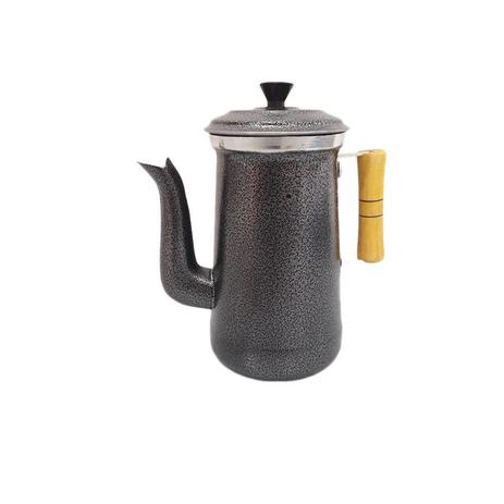 Bule para coar café de Alumínio Craqueado 1,3 litros - Okayshop Menor preço em Bule para coar café de Alumínio Craqueado 1,3 litros - Okayshop