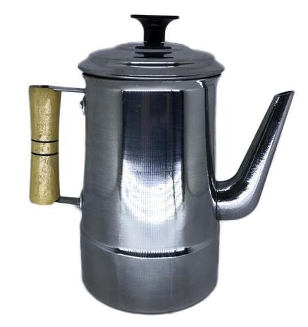 Bule para coar café de Alumínio polido 1,3 litros - Okayshop é ruim? Bule para coar café de Alumínio polido 1,3 litros - Okayshop é boa?