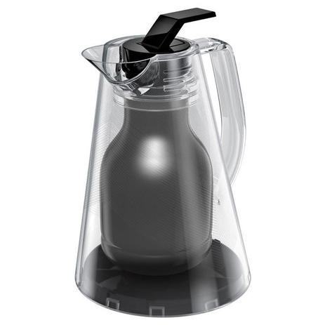 Bule Termico Milan Crystal 0,5l Preto Euro Home Menor preço em Bule Termico Milan Crystal 0,5l Preto Euro Home