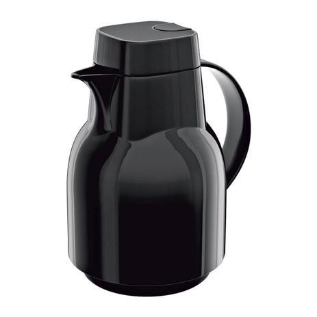 Bule Térmico Plástico 0,5L Bruxelas Euro Home Preto Menor preço em Bule Térmico Plástico 0,5L Bruxelas Euro Home Preto