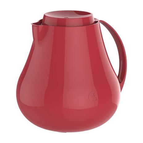 Bule termico sonetto 400ml vermelho - Soprano Menor preço em Bule termico sonetto 400ml vermelho - Soprano