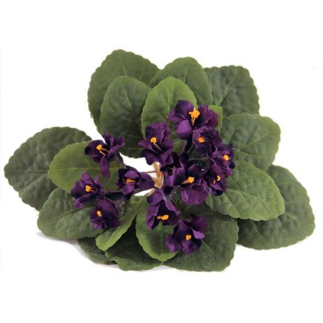 Buquê de Flores Violeta Lilás Flor Artificial Parece Planta Natural - S.m.  | Menor preço com cupom